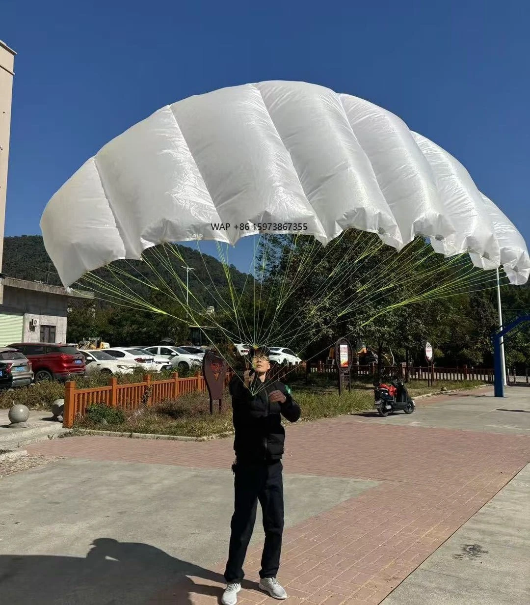 

Кайт для серфинга 4,5 метра, подходит для океана и скутера, портативный, вес 1 кг