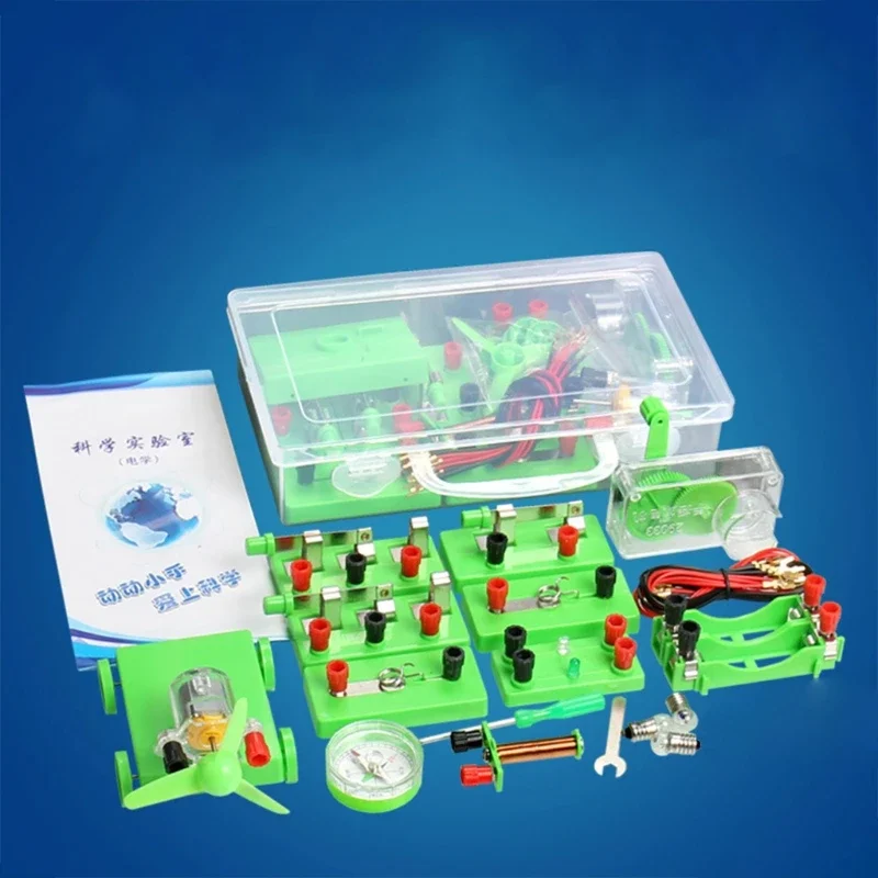 Physics Electric Circuit Learning Starter Science Lab Basic Electricity Magnetism Experiment Education Kits Set