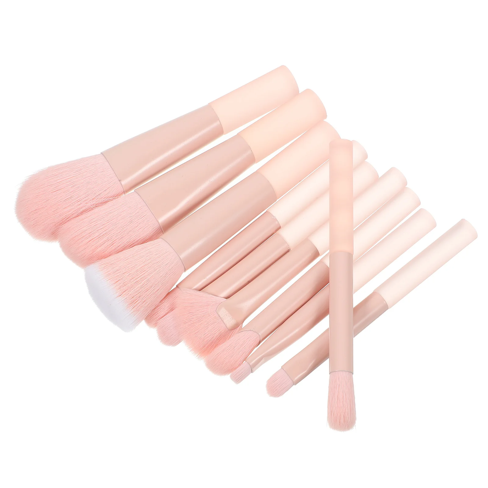 مجموعة واحدة من فرش المكياج، حجم احترافي للسفر لظلال العيون وأحمر الخدود وبودرة فضفاضة لتطبيق الأدوات اليومية النسائية