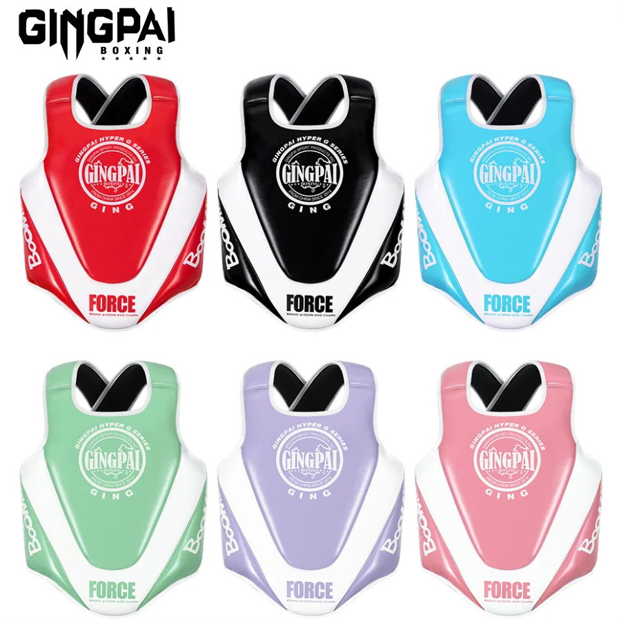 Boxing Chest Protection Professional Sanda Protective Gear Muay Thai Protective Armor Combat Taekwondo Training Body Equipment