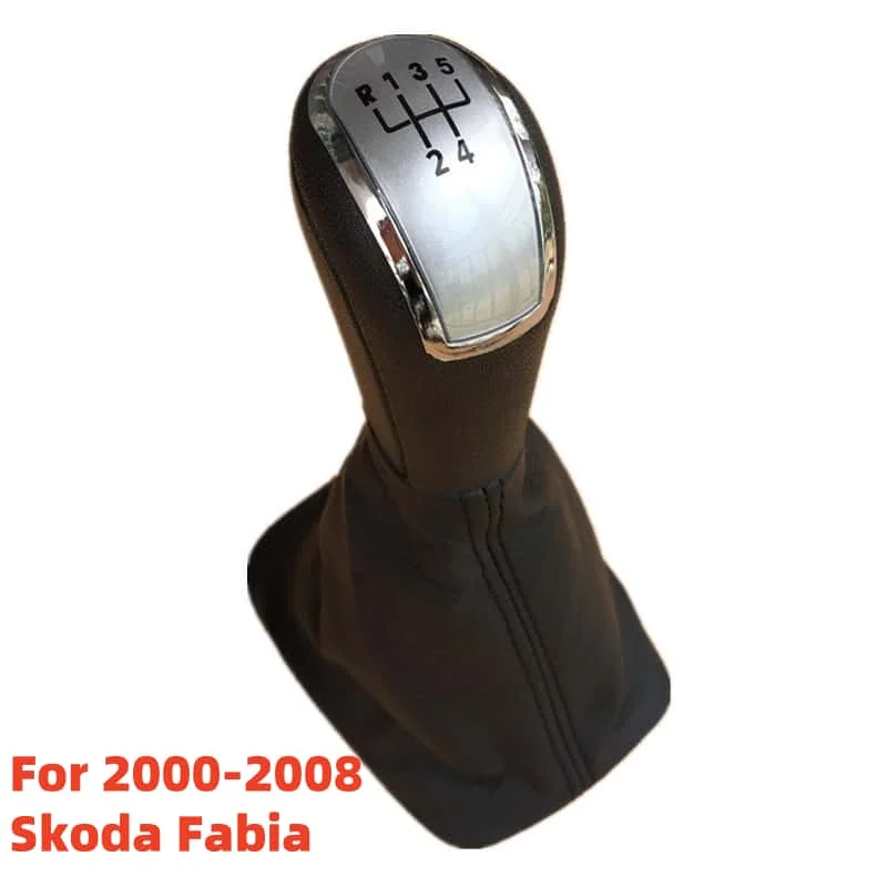 For Skoda Fabia MK1 2000-2007 2008 Manual Automatic Transmission Gear Shift Knob Transfer Lever Shifter Knob Cars Accessories