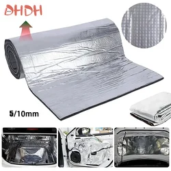 Car Sound Mat Fire Insulation Proofing Deadener Heat Noise Insulation Vibration Resistance Mat Self-adhesive Tape 200*50cm