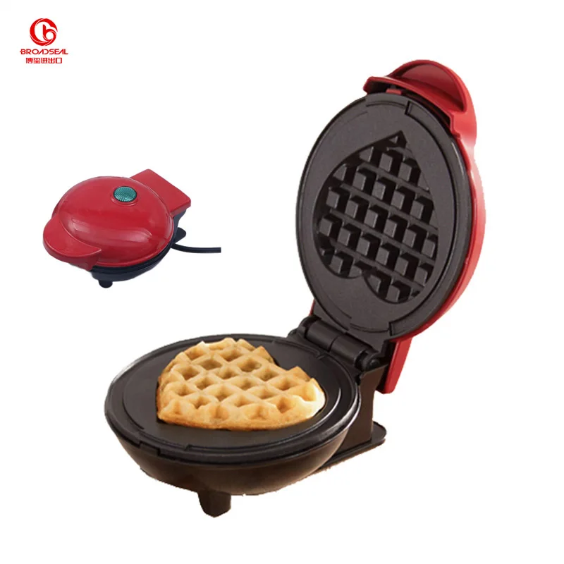 Mini Waffle Maker Machine Heart Shape Waffle Maker Waffle Machine Diy Snacks Maker