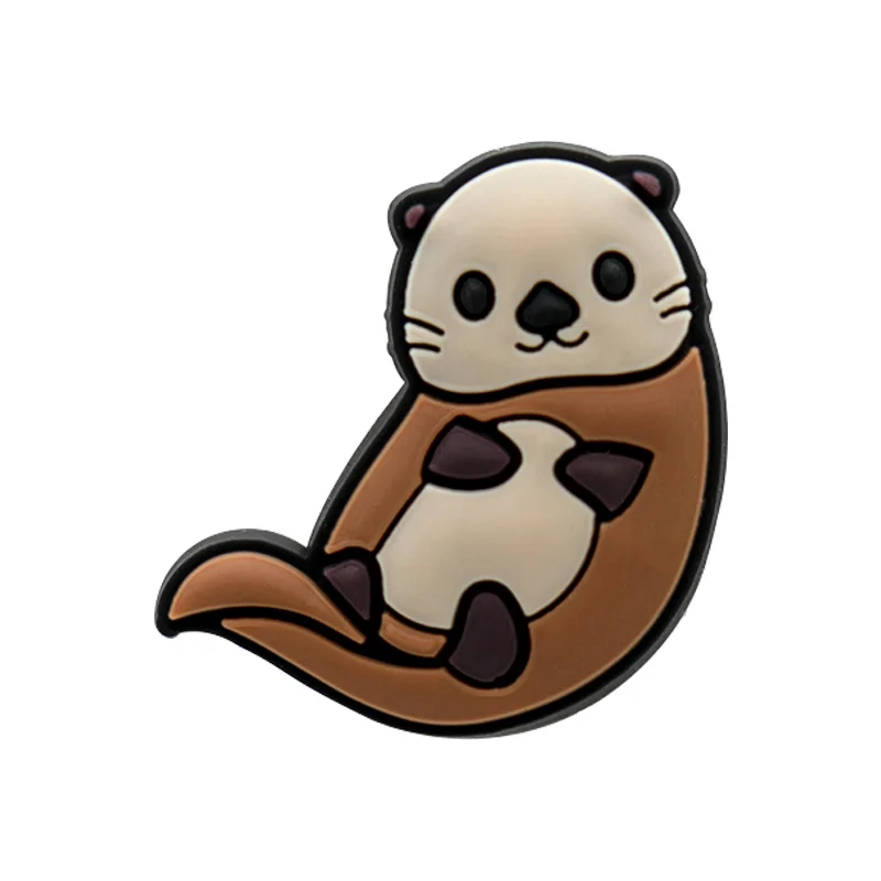 1/25 Stück PVC-Schuhcharms: Pandas, Pferde, Hasen, Schweine, Koalas – Cartoon-Pins für Damen, Herren und Kinder – Schuhdekorationen und Accessoires für Clogs – Detail 14