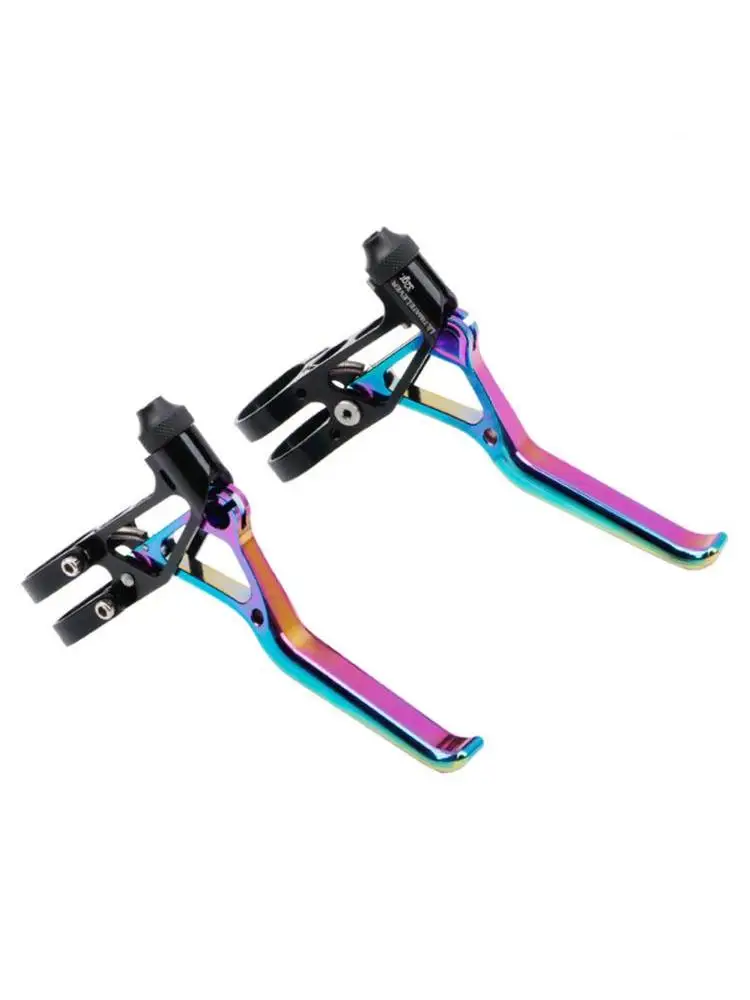 AliExpress MEROCA 1 Pair Aluminum Bicycle Brake Lever Ultralight V Brake Handle MTB Bike-BMX Folding Bike Brake Handle Lever Hollow V-Brake