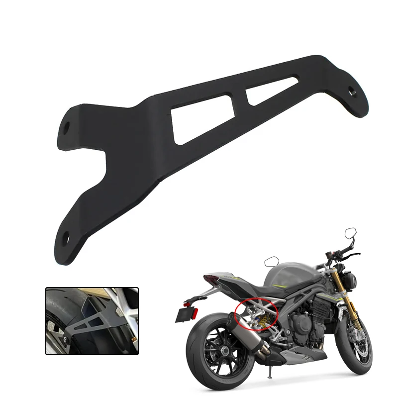 

Motorcycle Exhaust Holder Bracket For Speed Triple 1200RS 1200RR 2021 2022 Accessories