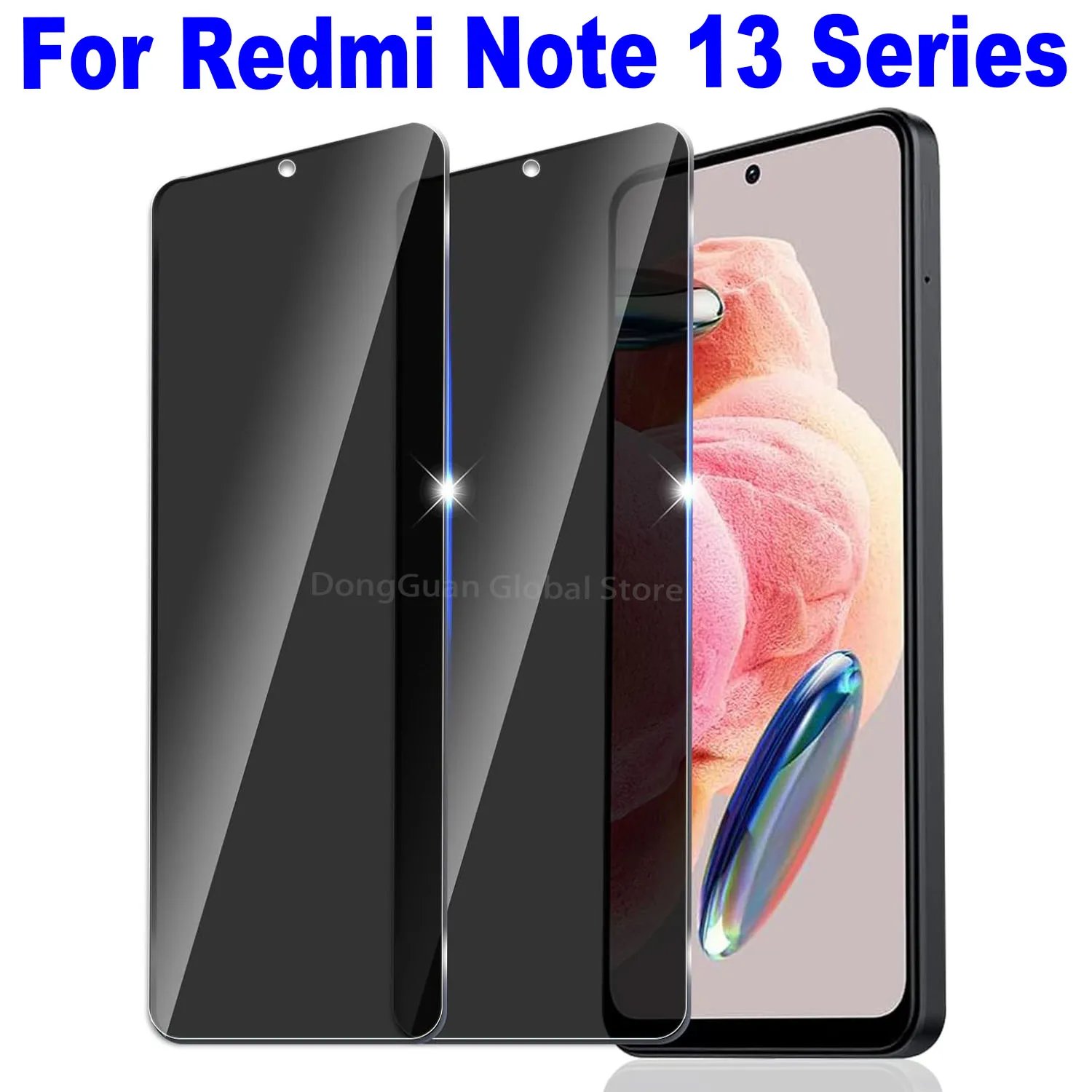 

Противошпионское закаленное стекло для Xiaomi Redmi Note 13 Pro 13Pro 4G, защитная пленка для экрана, пленка для конфиденциальности, 1 шт./4 шт.