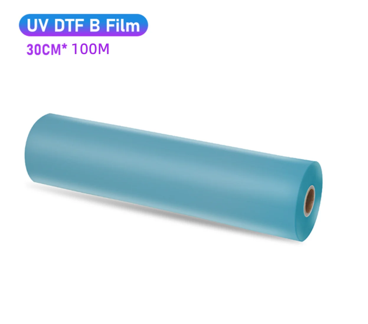 Autocollant de transfert de film UV DTF AB, impression directe sur film A vers plastique, silicone, métal, acrylique, verre, cuir