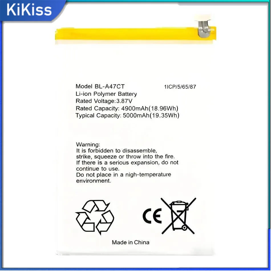 

Mobile Phone Battery For Gplus BL-A47CT 5000Mah Environmentally Friendly