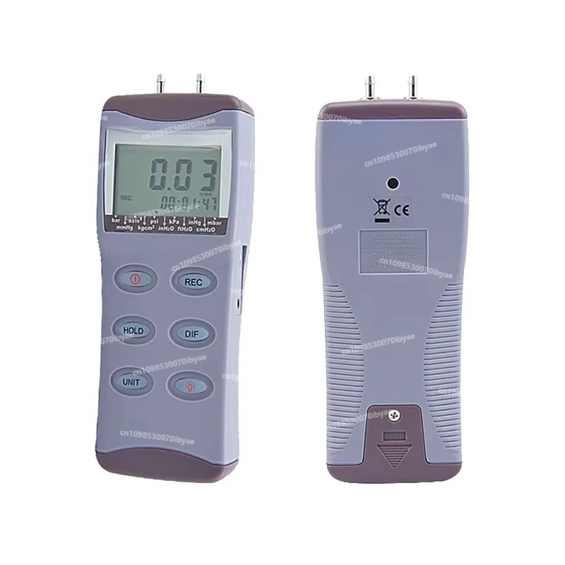 

AZ8230 Высокоточный электронный манометр дифференциального давления, цифровой отрицательный микродифференциальный датчик