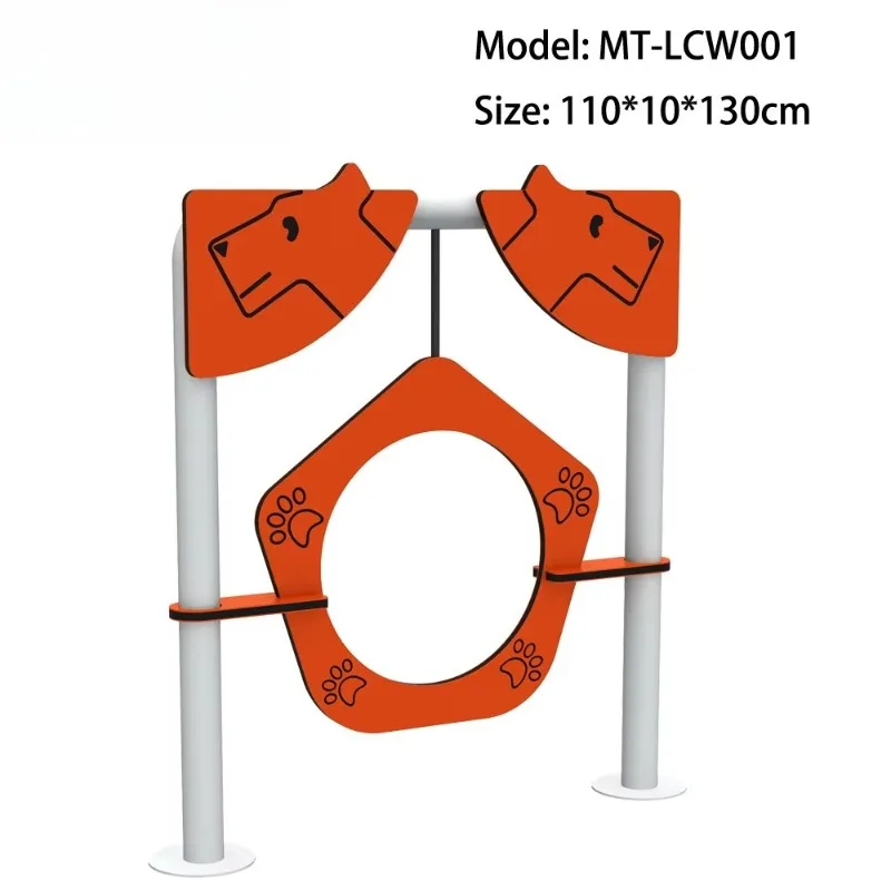 Dog Playground Equipment Backyard Playground Pet Training PE Board Outdoor Playground Games