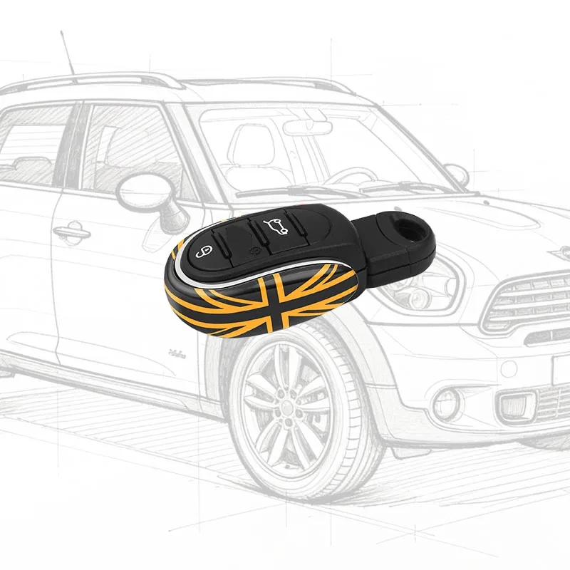 Metal Car Key Modification Accessories For MINI Countryman F54 F55 F56 F60 Owner Gift image 3