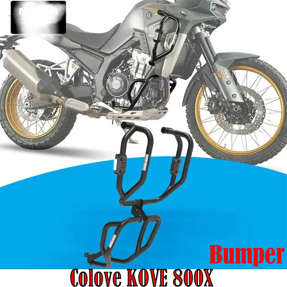 800X Bumper Motorcycle Bumper Landing Protection Kit For Colove KOVE 800X Upper and Lower Protection Bumper 800X Accessories