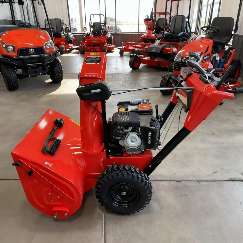 เครื่องเป่าหิมะแบบใช้มือ, เครื่องเป่าหิมะไฟฟ้าอัตโนมัติ