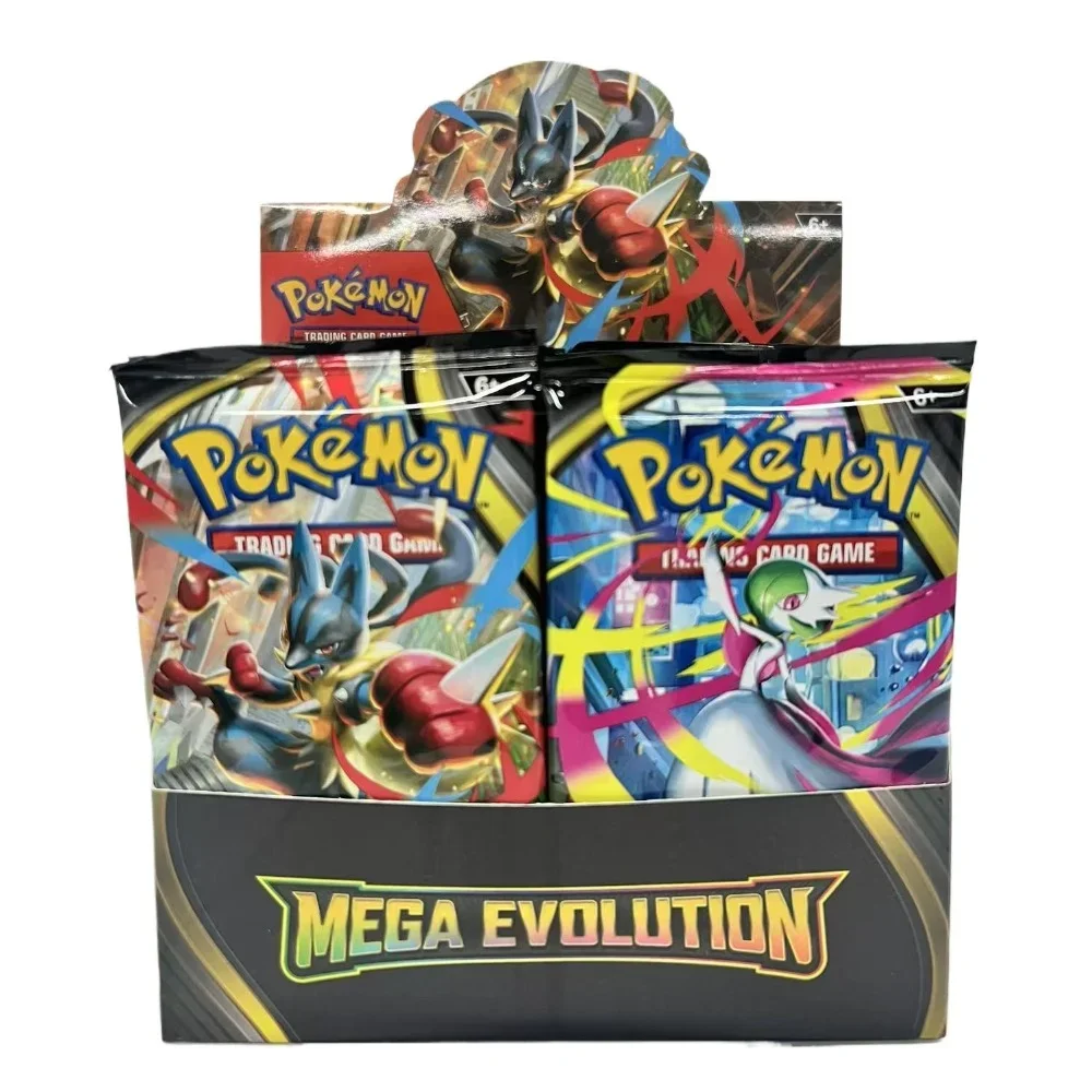 Mega Evolution Poké mon TCG Booster Box Pitch Black Chaos Rising Ascended Heroes Phantasmal Flames Collectible Card Game Sealed