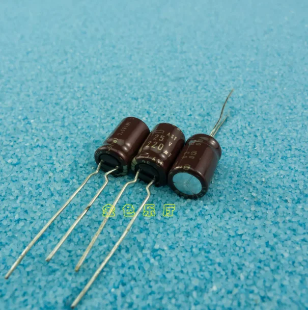 20PCS/lot original Japanese NIPPON 220uF 25V ASF 8x13MM audio electrolytic capacitor copper feet FREE SHIPPING