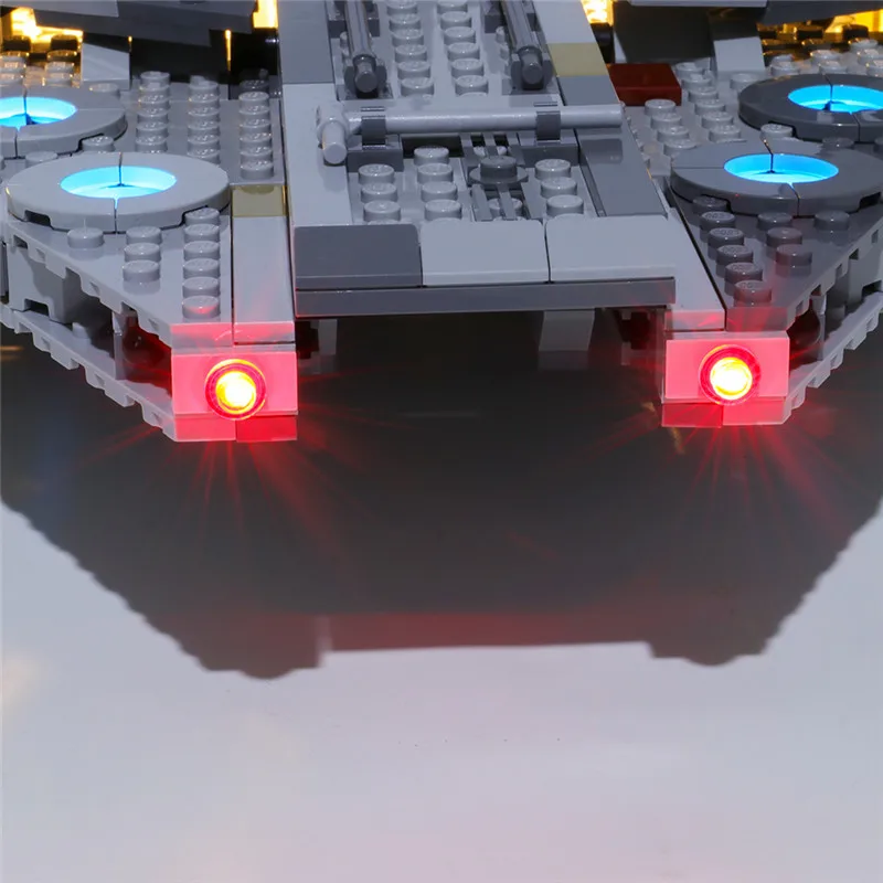 Lighting Set For 75257 Millennium Falcon Staring Wars Not Include Building Blocks (Only Led Light Kit)