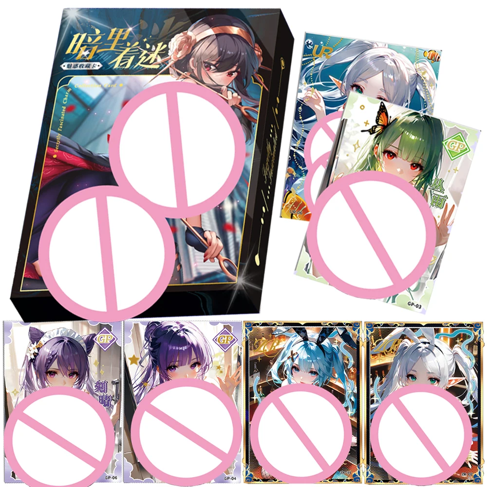 

Secretly Enchanted Charm Limited Collection Cards Toys Popular Anime Goddess Story Cards Male Favorite Birthday Surprise Gifts