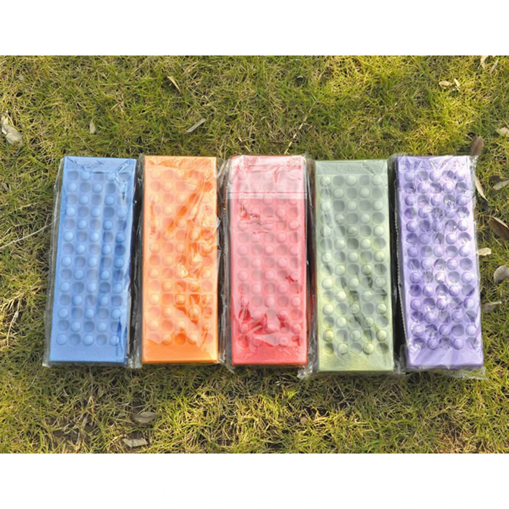 

5 Pcs Picnic Mat Camping Pad Hiking Beach Waterproof XPE Foldable Lightweight Large Outdoor Mat for Family Friends Travel