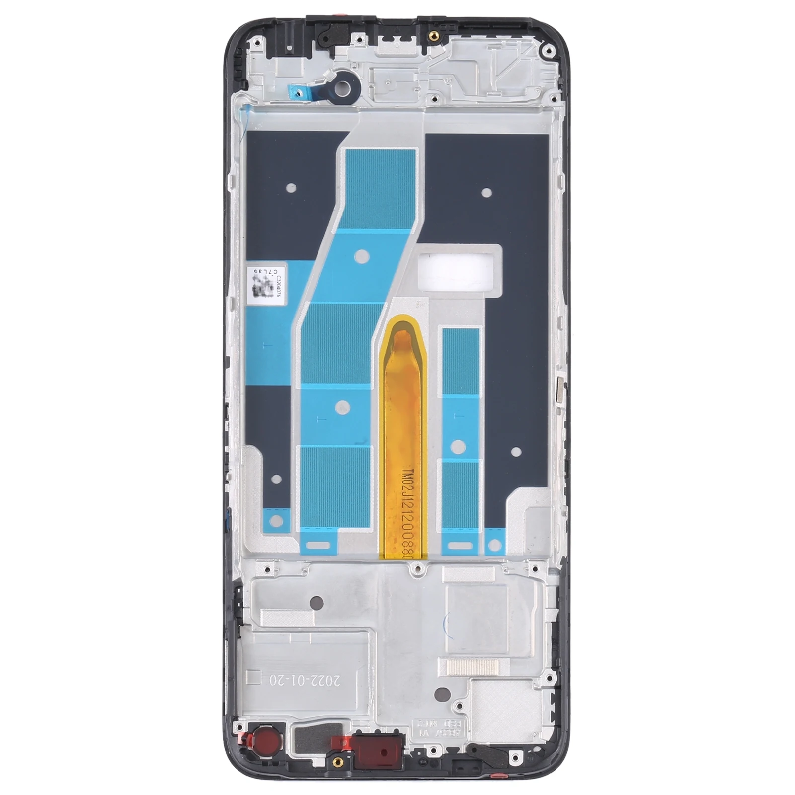 Middle Frame Bezel Plate for OnePlus Nord CE 2 Lite 5G / OnePlus Nord CE 3 Lite CPH2467 CPH2465 Phone Frame Repair Replace Part