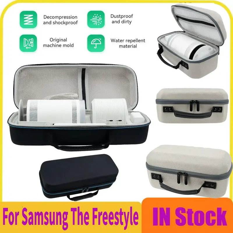 

Hard EVA Projector Storage Bag For Samsung The Freestyle Protect Box For Popmart LSP3 Projector Portable Bags Travel Carry Case