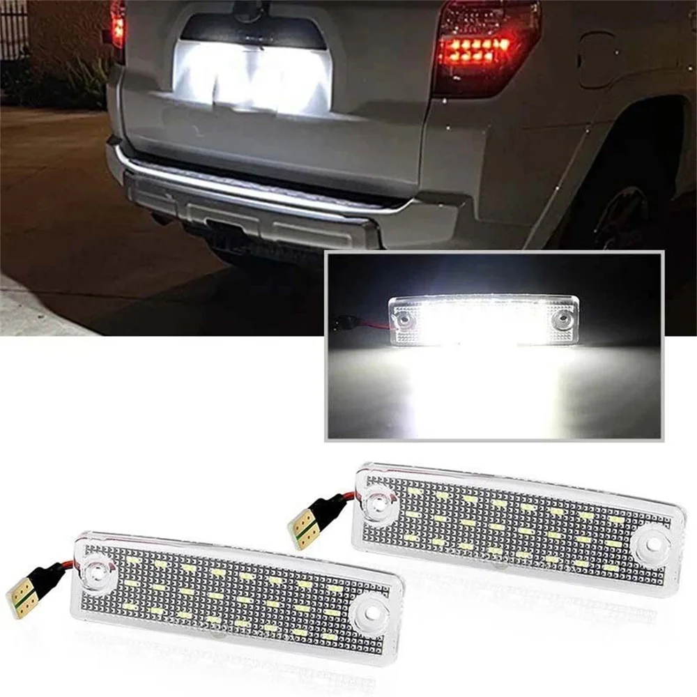

2x LED License Plate Light For Toyota 4Runner 1996-2022 Toyota Sequoia 2008-2019