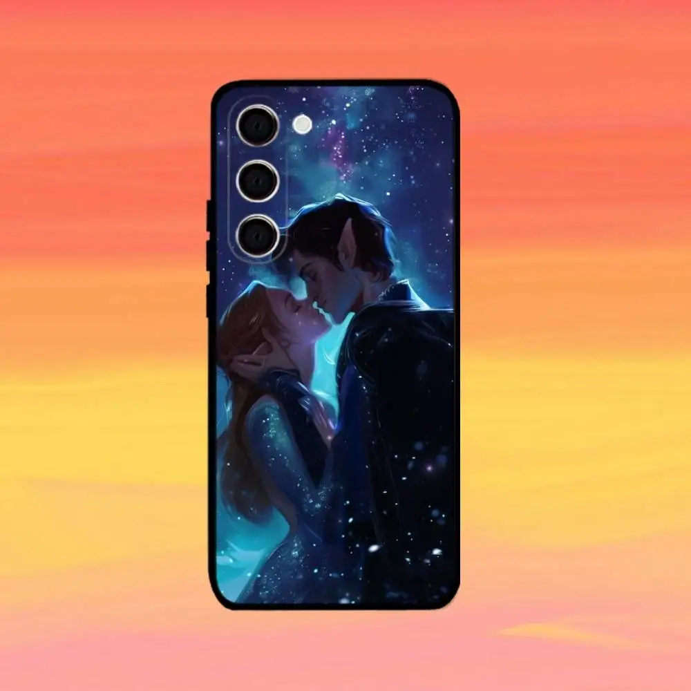 Acotar Een Hof van Mist en Fury Telefoon Case Voor Samsung Galaxy A73,A72,A71,A70,A53,A52,A51,Anderen Zachte Zwarte Cover