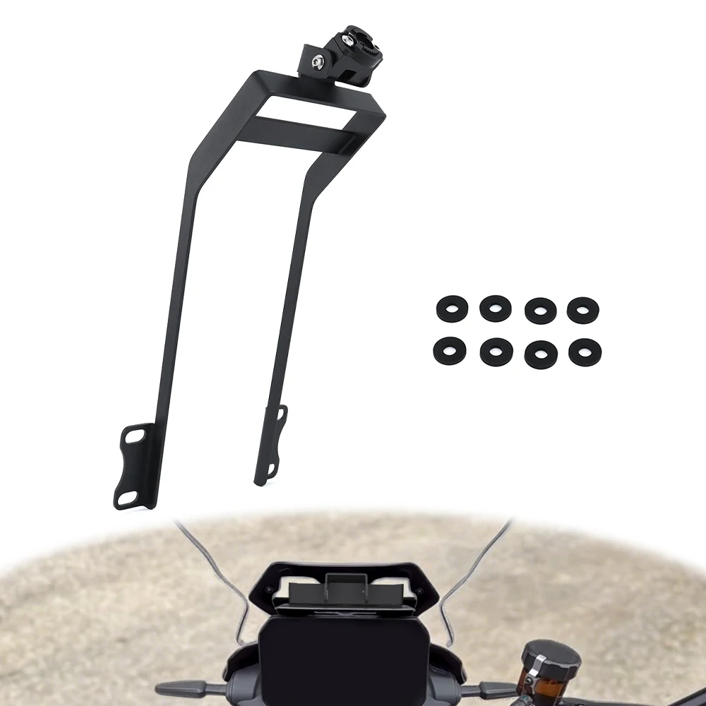 Motorcycle GPS Navigation Phone Holder Mount Bracket Mobile Phone Holder Bracket Tracer 9 GT / GT Plus 2025-2026 For Yamaha