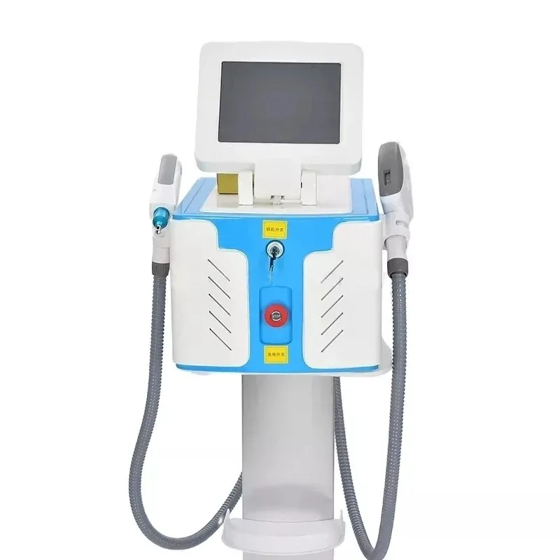 Beauty Salon Laser Tattoo Removal 2 in 1 IPL+Nd Yag Laser Machine Select Portable Laser Hair Removal Machine