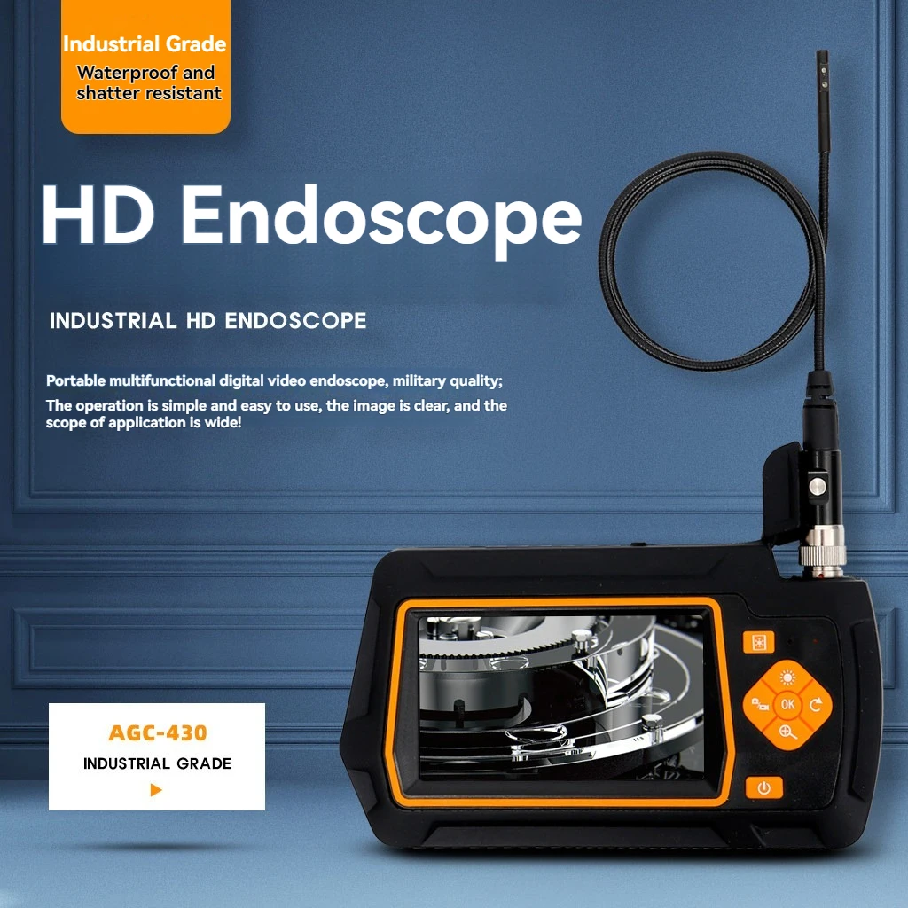 

HD Industrial Endoscope Pipeline Camera for Automotive Engine Parts Inspection, 3.9mm Borescope Camera with 32GB Memory Card