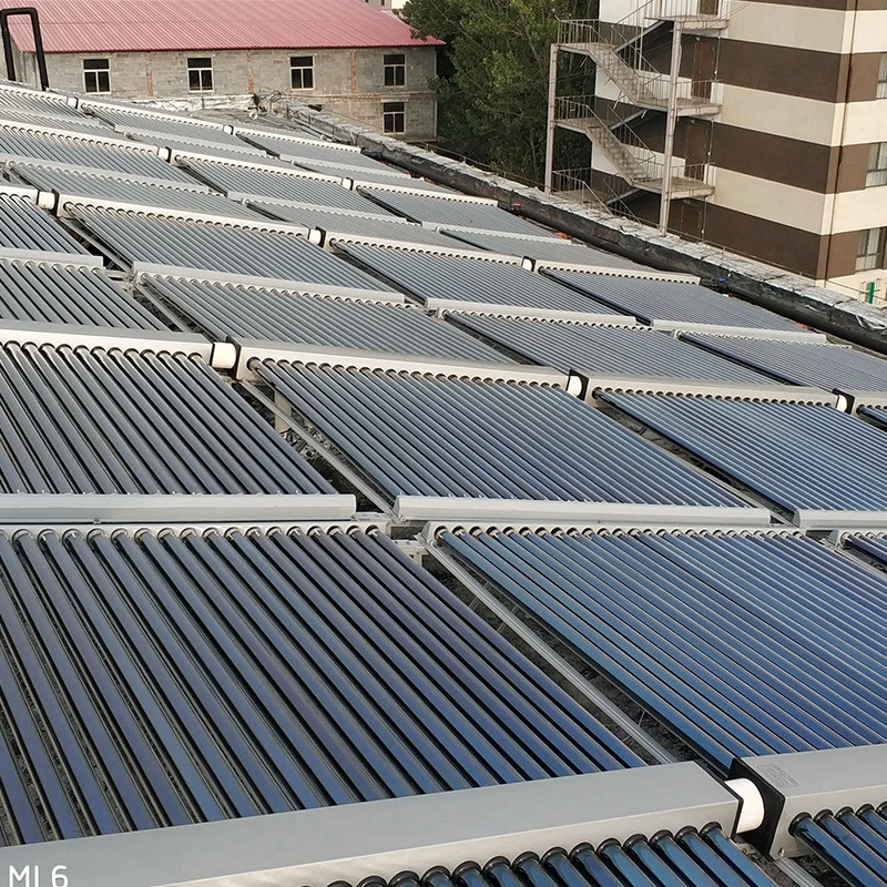 Solar Water Heater System 50L-300L Evacuated Tube Pressurized for Hotel & Outdoor Use Stainless Steel Class a Energy Efficiency
