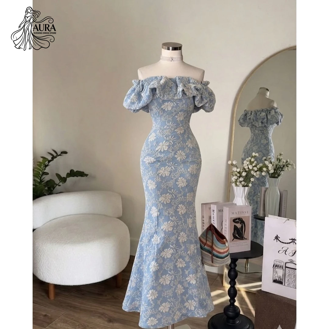 Aura Women's Prom Dress 2026 Lapel A Word Reception Dresses for Weddings Custom Made Korean Popular Dress Satin Elegant Gown
