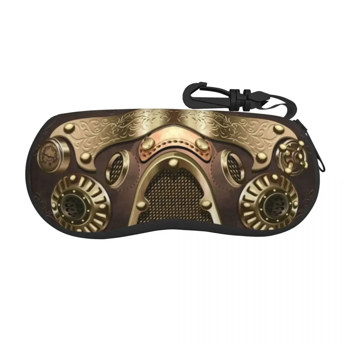 Fashion Steampunk Eyeglass Glasses Case Men Women Soft Fighter Pilot Sunglasses Protective Box