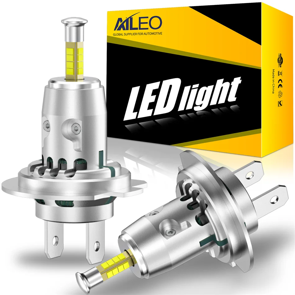 

2Pcs 300W 80000LM H7 H4 H11 Led Light 3D LED Car Headlight Canbus H8 9005 HB3 9006 HB4 for Car 360 Turbo HeadLamp Wireless 6000K