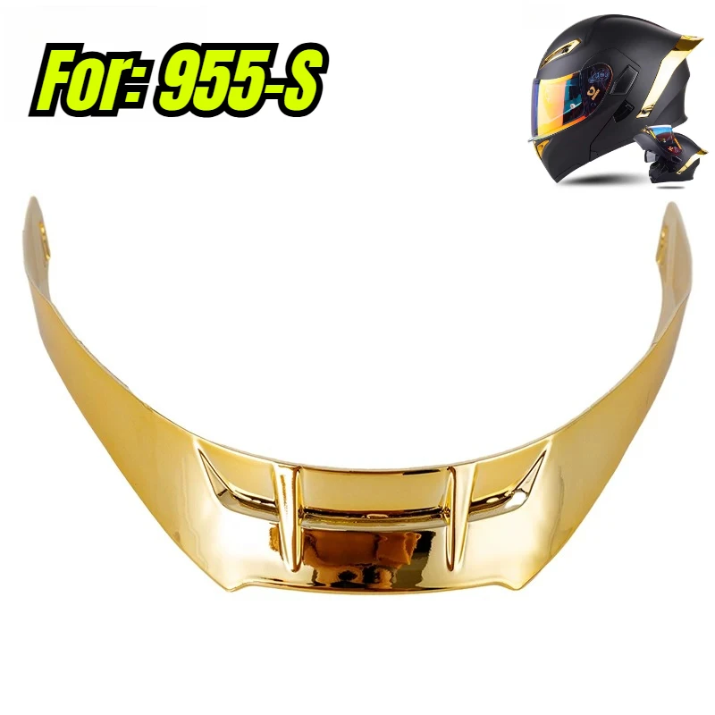 Helmet Spoiler Decorative Wing Non‑Destructive Installation For SOMAN SM955‑S
