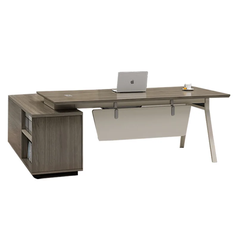

Office furniture, boss table, simple modern table and chair combination