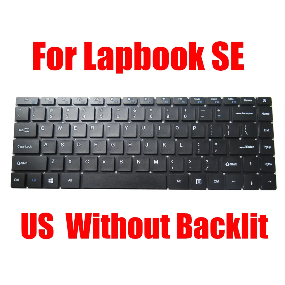 

English US Laptop Keyboard For Chuwi For Lapbook SE CWI528 CWI547 13.3 Black Without Backlit New