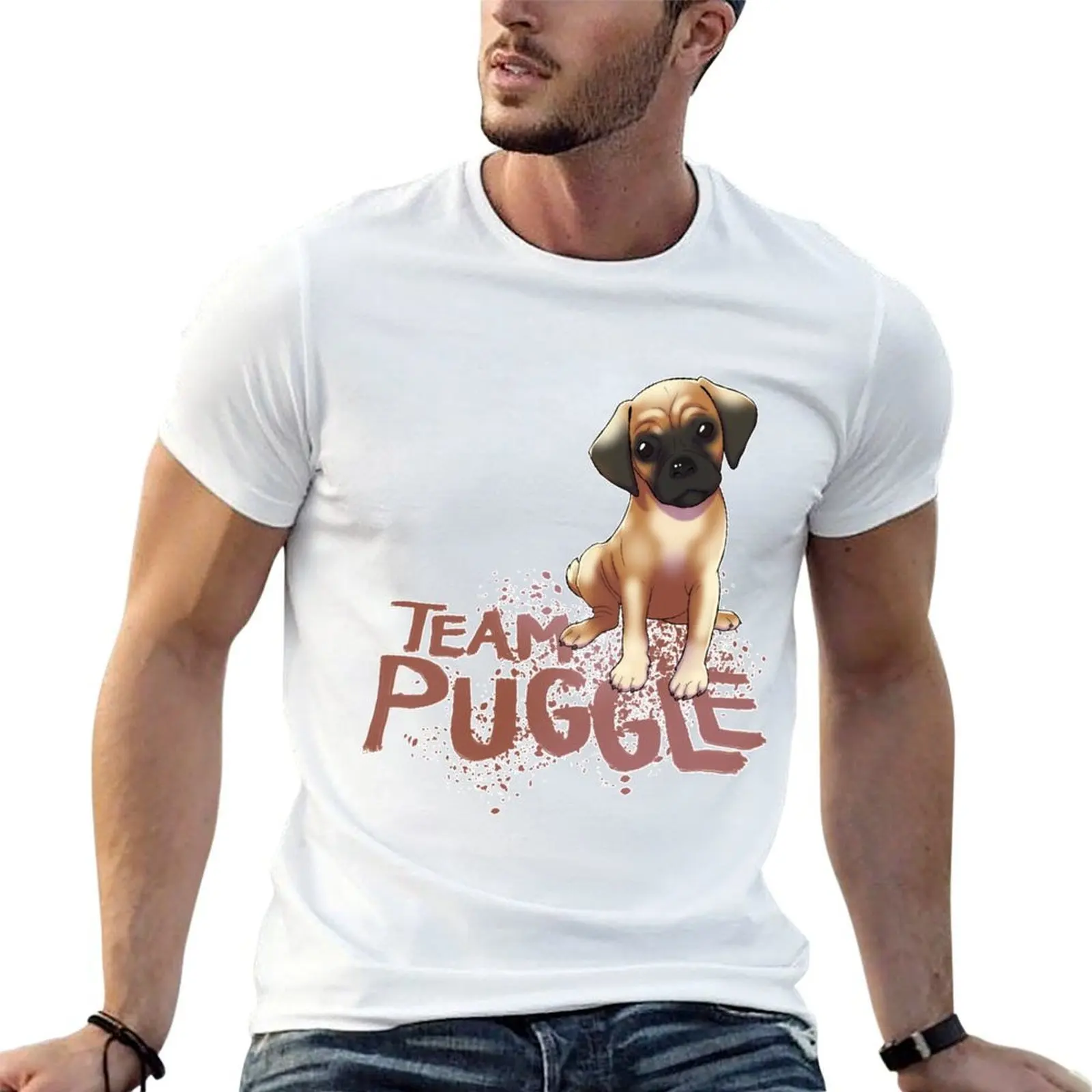 Team Puggle T-Shirt shirts graphic tees graphic tee shirt mens t shirts casual stylish