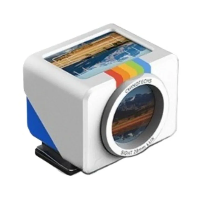 For Metal Waist Flat Viewfinder Vintage Lens Hood Multi-Frame 28/35/40/50 Universal Camera