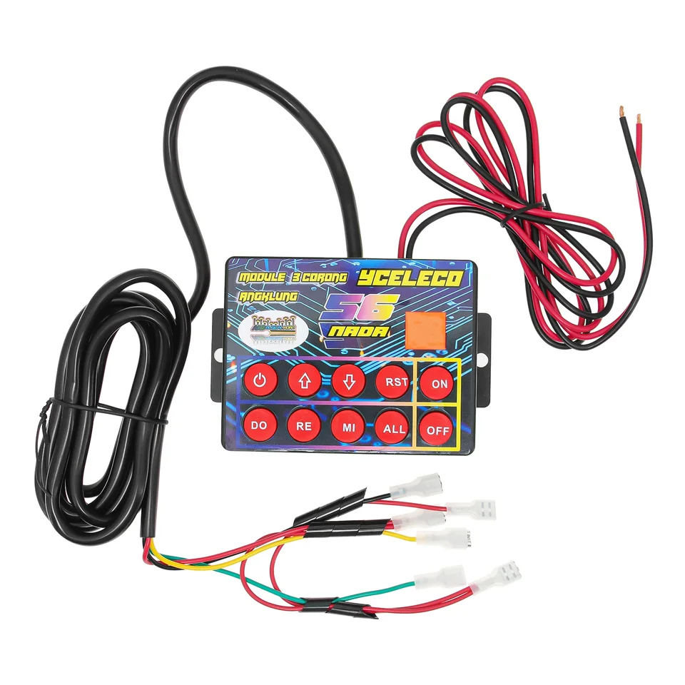 Dickly Contrôleur Klaxon Musical Électronique 12-24V – Multi-Sons, Volume Réglable Pour Voiture, Camion, Moto, Bateau