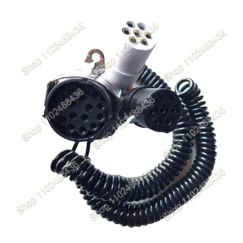 1Pc 15-core to 7-core Cable for Volvo Scania Benz extended high-quality trailer cable, power cord connection cable