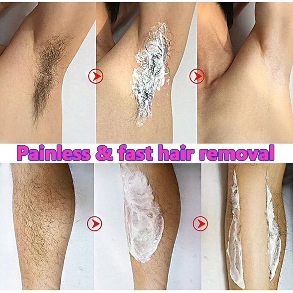 Fast Hair Removal Spray Painless Hair Growth Inhibitor Remove Arm Armpit Legs Permanent Depilatory for Men Women Beauty Health