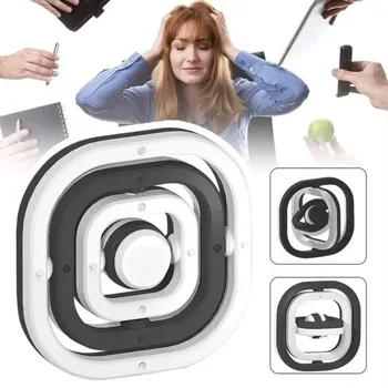 Nuovo Anti-Stress 3D Flip Finger Spinner Sensoriale Agitarsi Giocattoli Punta delle dita Giroscopio Sollievo dallo stress Kid Bambino Giocattoli per adulti Regali