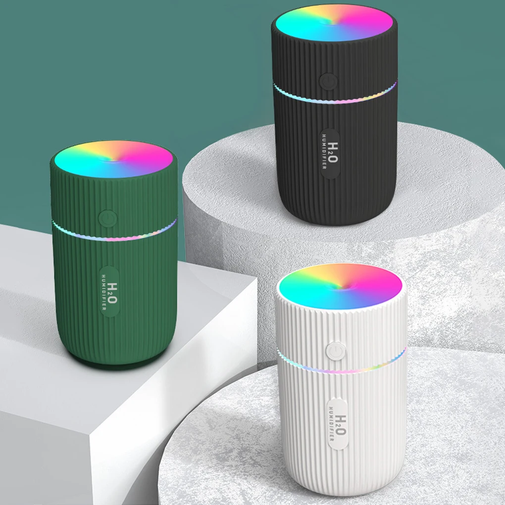 220ML Mini Car Air Humidifier USB Ultrasonic Essential Oil Diffuser Smart Purifier Home Aroma Anion Mist Maker LED Night Light