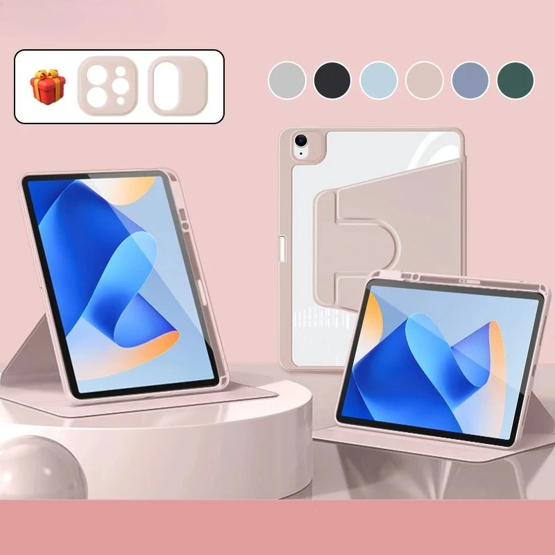 

360° Rotation Cover Case For iPad 11th A16 10th Generation Shockproof Protective Tablet Cover For iPad 10th 10.9inch A2696 A2757