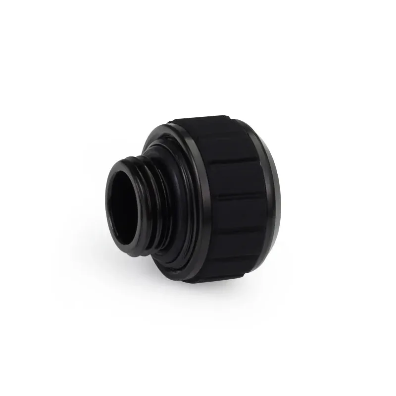 New Arrival Alphacool Apex Grip SoftTube Fitting 13/10mm G1/4 Chrome/Black,Custom Water Cooling System Hose Pipe Fittings