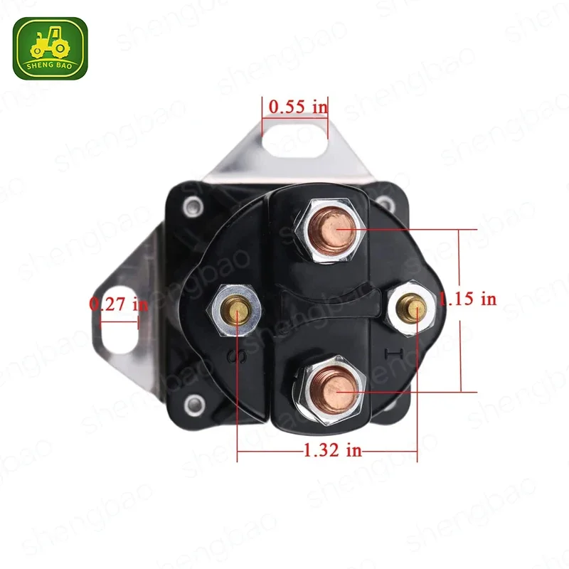 New Trend Highly Durable   RE278977 for Tractor  3045B 3050B 4035B 5055B B350 B550 B554 C1 200 C2 300 Starter Solenoid Relay 12V