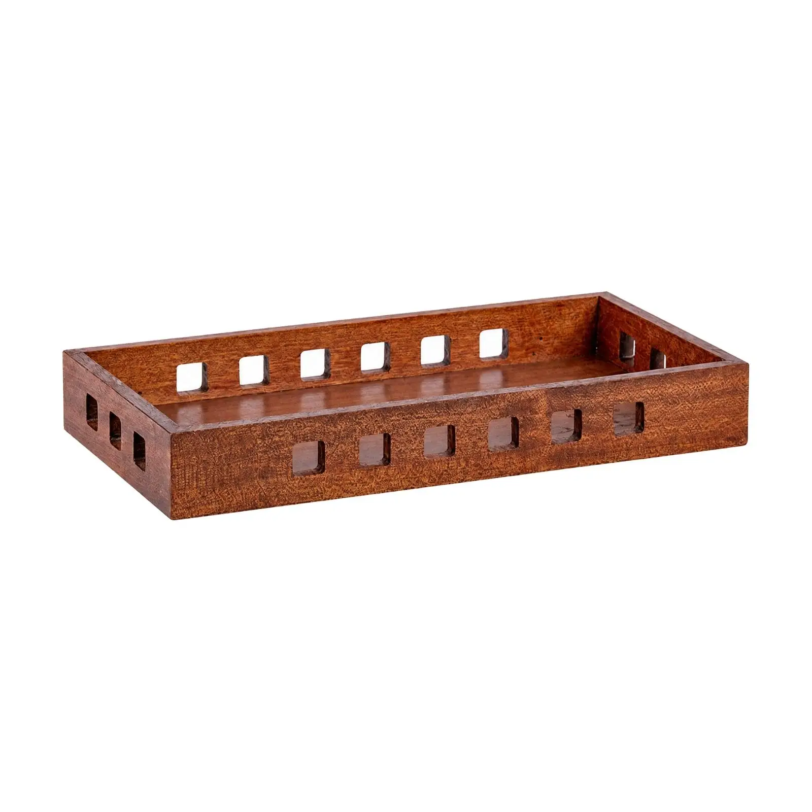 Wooden Pastry Serving Tray Multifunctional Wooden Dessert Display Tray Food Safe Long-Lasting for Catering, Tea Gatherings
