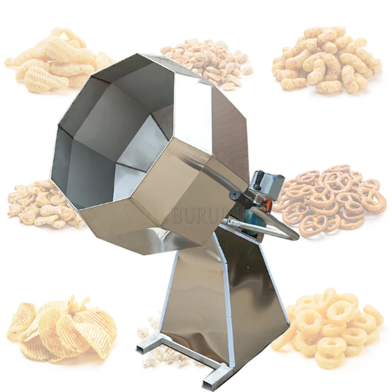 Spicy Peanut Mixer Equipment Cheese Bar Mixer Broad Bean Octagon Mixer Equipment Manufacturer