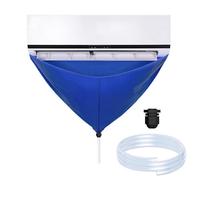 Air Conditioning Cleaning Water Cover with Water Pipe Cleaner Waterproof Rain Air Conditioner Auxiliary Tools for AC Units